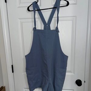 Blue Overalls with Pockets